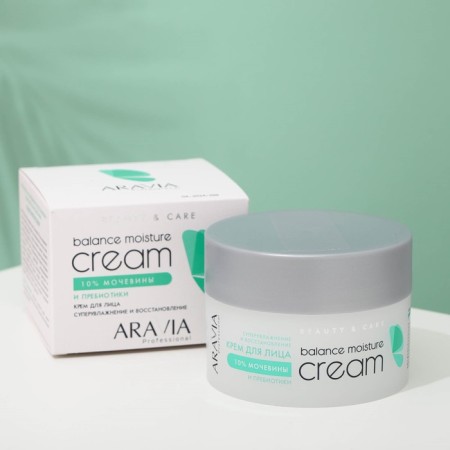 Facial cream "Aravia Professional", supervision and recovery, with urea, 150 ml