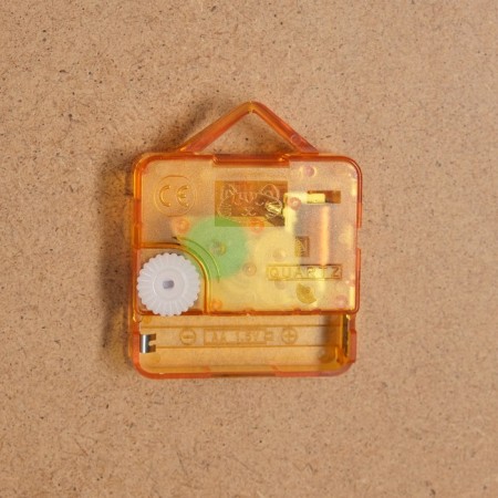 Carty clock is wall, series: people, "Girl in a hat", 57 x 35 x 4 cm-2