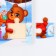 New Year puzzle is large "New Year! Funny holiday ", 30 elements
