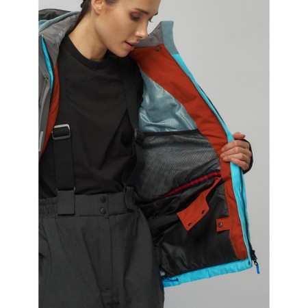 Ski suit female, size 56, blue color-7