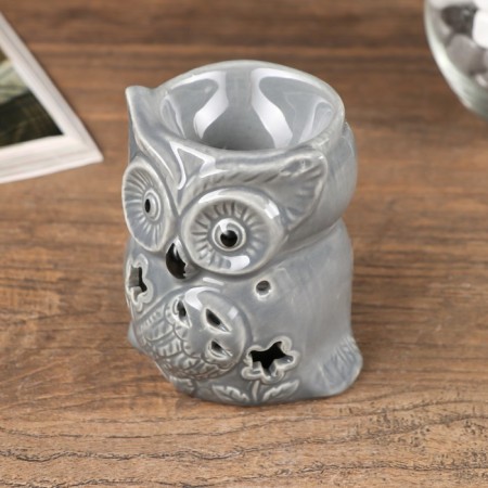 Aroma lamp ceramics "Council" mix 9x7.7x7 cm-2