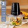 Galaxy Gl 2364 grinder, glass, 700 watts, 1 l, black