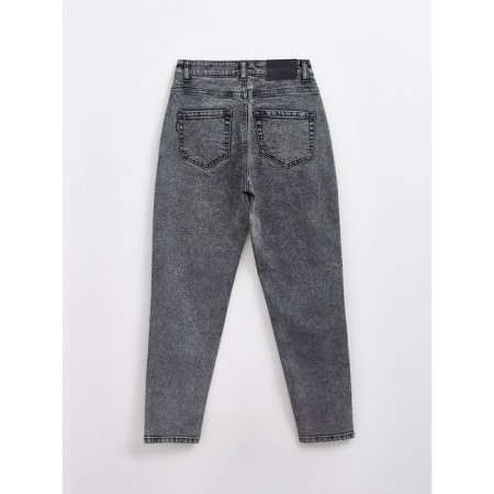 Women's jeans Conte Elegant Mom Fit, XS size, Acid Washed Bleach color-9