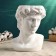 Kashpo - Vase "David's head" White, 22*16*14 cm