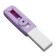 Rectangular white eraser in a plastic sliding holder, a spare eraser, in a blister, mix