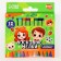 Wax crayons - pencils A flavored "Funny guys", 12 colors