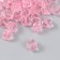 Busins ​​Plastic "Crystal multi -graphic. Pink nude" Transparent set of 20 g 1x1x1 cm