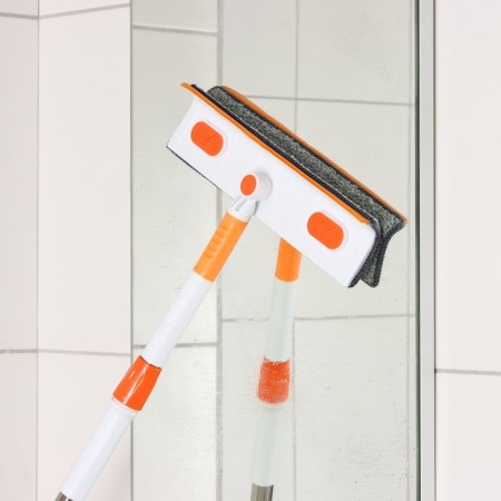 Workshop with a RACCON microfiber nozzle, a latch, a steel telescopic handle, 28 × 7 × 93 (137) cm-5