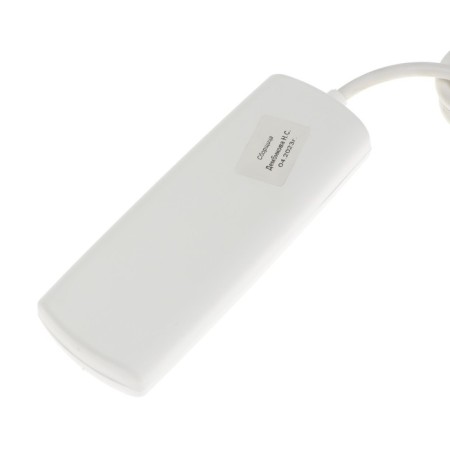 Extension cord Luazon Lighting Eco, 3 sockets, 1.5 m, 10 A, 2200 W, PVS 2x0.75 mm2, without salary, white-3