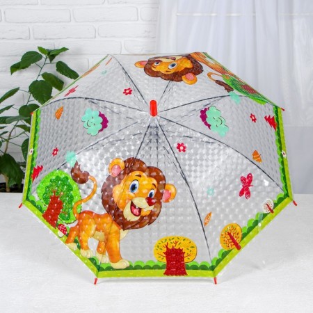 Children's umbrellas "Beasts" 80 × 80 × 65 cm, mix-6