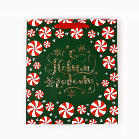Package New Year's laminated “New Year's miracles”, m 30 x 26 x 9 cm, New Year-3