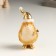 Polystone souvenir "Golden Hedgehog in the New Year's cap, with an asterisk" mix 4.5x5x11 cm