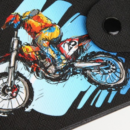 Wallet on the button, the color is black-3