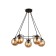 Suspended chandelier Ambrella Light, Traditional, TR9022, 5HE14, Black Color