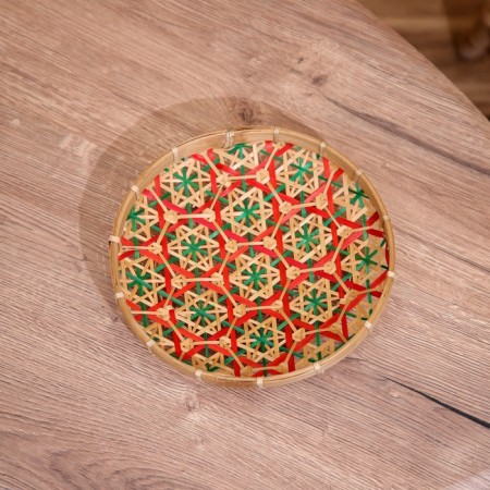 Vaska wicker, from bamboo 20x20x3 cm-2