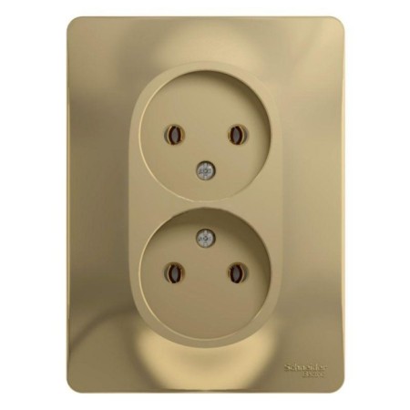 Schel000420 Glossa, SP, 2 outlets, IP20