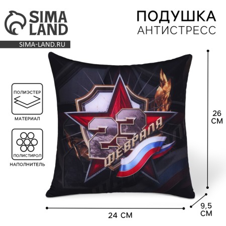 Antistress pillow "February 23"
