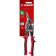 Scissors for metal "bison" 23140-r, 250 mm, 0.4/0.8 mm, right, two