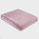 Blanket, size 200x220 cm, dry rose color
