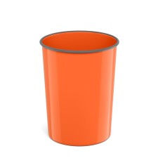 Basket for papers and garbage 13.5 liters Erichkrause Caribbean Sunset, cast, orange