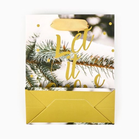 Package New Year's laminated “Winter Forest”, s 5.5 cm x 15 cm x 12 cm, new year-4