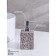 Liquid soap dispenser "granite", 400 ml, brown color