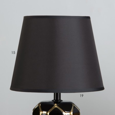 Rico table lamp E14 40W Black-golden 20x20x33 cm Risalux-2