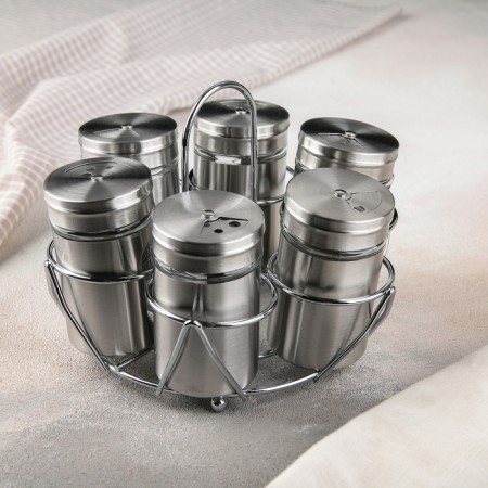 Set for spices on the Stagnes "Universal", 15 × 12 cm, 100 ml, 6 pcs