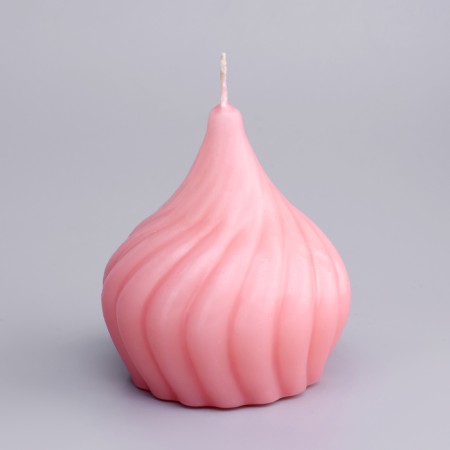 Figure candle "Lug", 8 cm, pink-1