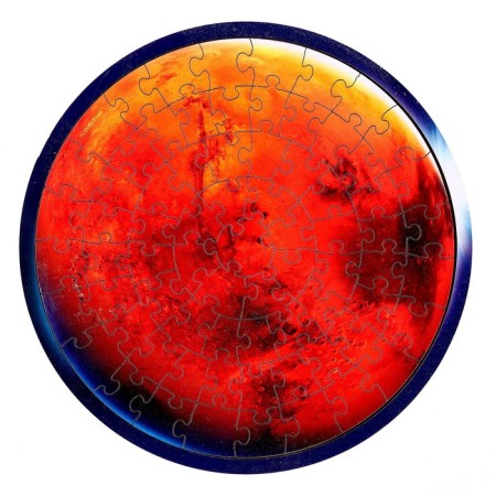 Wooden puzzle "Mars", 20 x 20 cm, 73 details-1