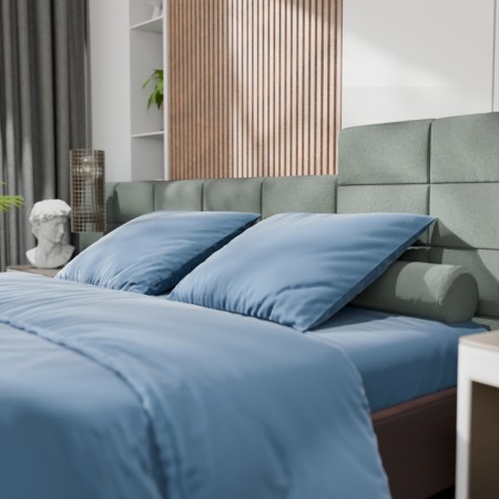 KPB Ethel 1.5P Tencel 155*210cm, 160*245cm, 50*70cm-2pcs, central blue-2