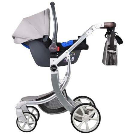 Auto-luggage for a stroller Farfello Aimile KS-2150/A, group 0+ (0-13 kg), Cappuccino color-5