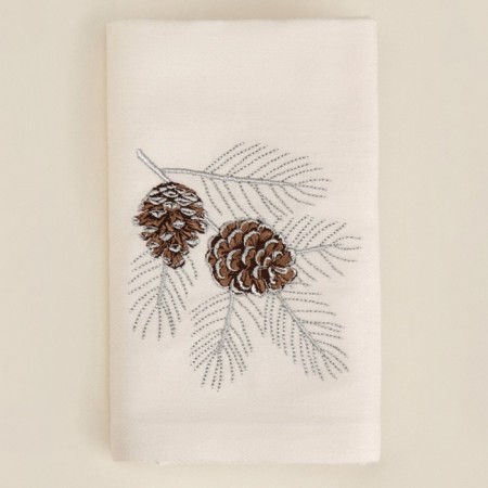 Set of napkins with embroidery SL Home "New Year" 40x40cm-2 pcs., Len 100%-3