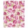 Pillow Roller "Bright flowers, decorative, size 16x45 cm