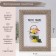 Photo frame plastic 13x18 cm "Brick masonry" Cinnamon 22x17 cm