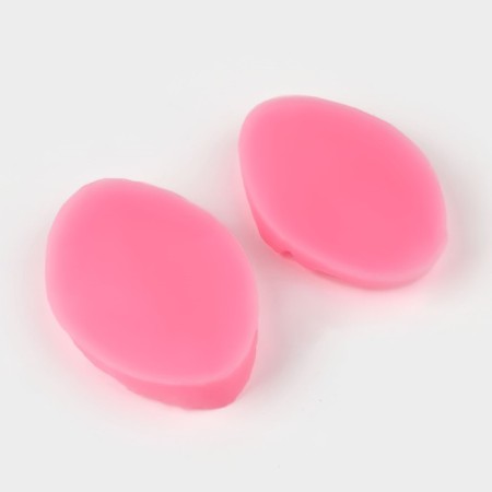 Mold "Leaf of Tropical Plants", silicone, 2 pcs, 6.5 × 4 × 2.3 cm, color mix-2