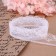 Capricon lace, 20 mm × 10 ± 1 m, white color