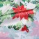 The tablecloth "SHRISTMAS FLOWERS" 145x220 cm, 100% p/e
