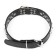 Collar "Sirius", leatherette with rivets, 56 x 3 cm, Osh 42-52, black