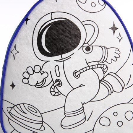 Baby backpack "Cosmonaut", 23*20.5 cm, lightning department-3