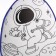 Baby backpack "Cosmonaut", 23*20.5 cm, lightning department