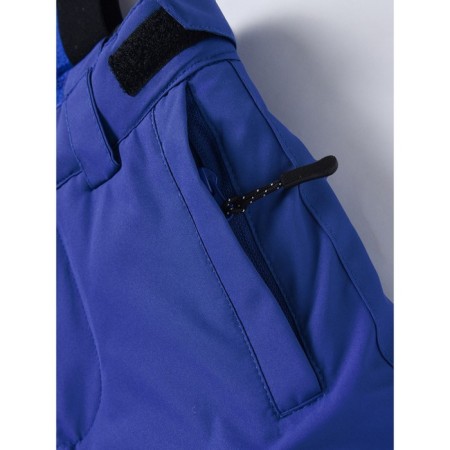Ski costume for a boy, height 140 cm, blue color-16
