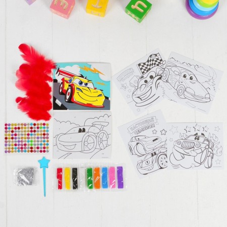 Set for drawing "Cars" 51 subject-5
