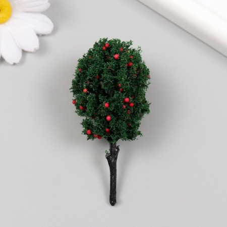 Artificial plant for creativity plastic "Apple tree" 8 cm