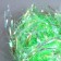 Set for creativity and decor "Features of white + filler", green color