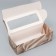 Confectionery packaging, a cupcake box with a window, "silk", 26 x 10 x 8 cm