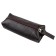Key of zipper, length 14 cm, brown color
