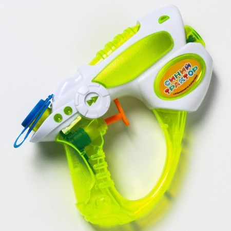 Water gun "Blaster", blue tractor mix-1