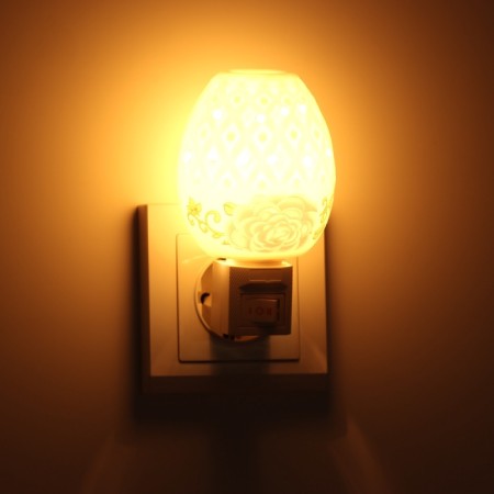 Lamp "Red Rose" 1x7W E11 White 6x7x12cm-7