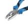 Plask -hugs combined tundra, steel 45, nickelized, 2k handles, 200 mm